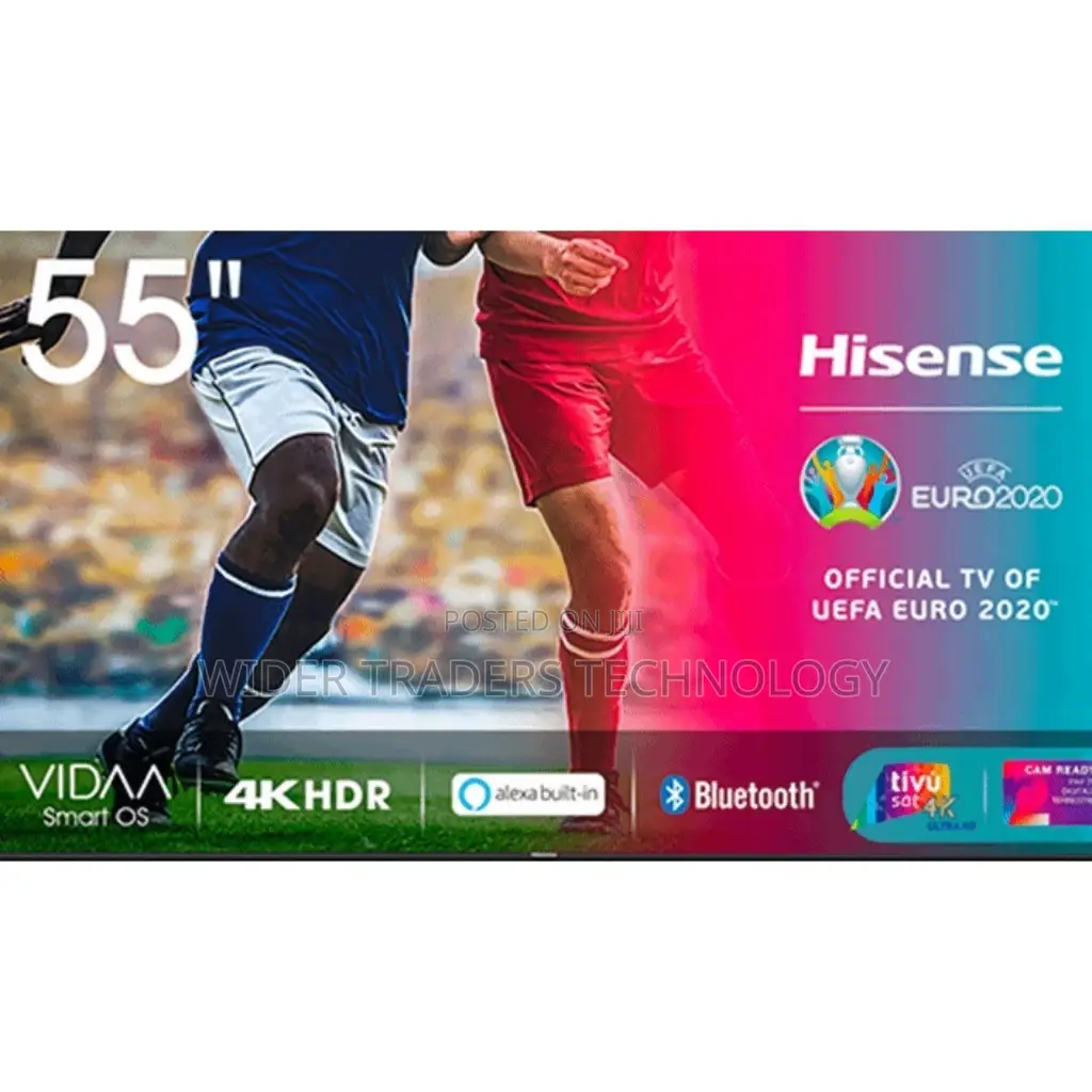Hisense 55′′ A6 Series Uhd Smart Vidaa Tv