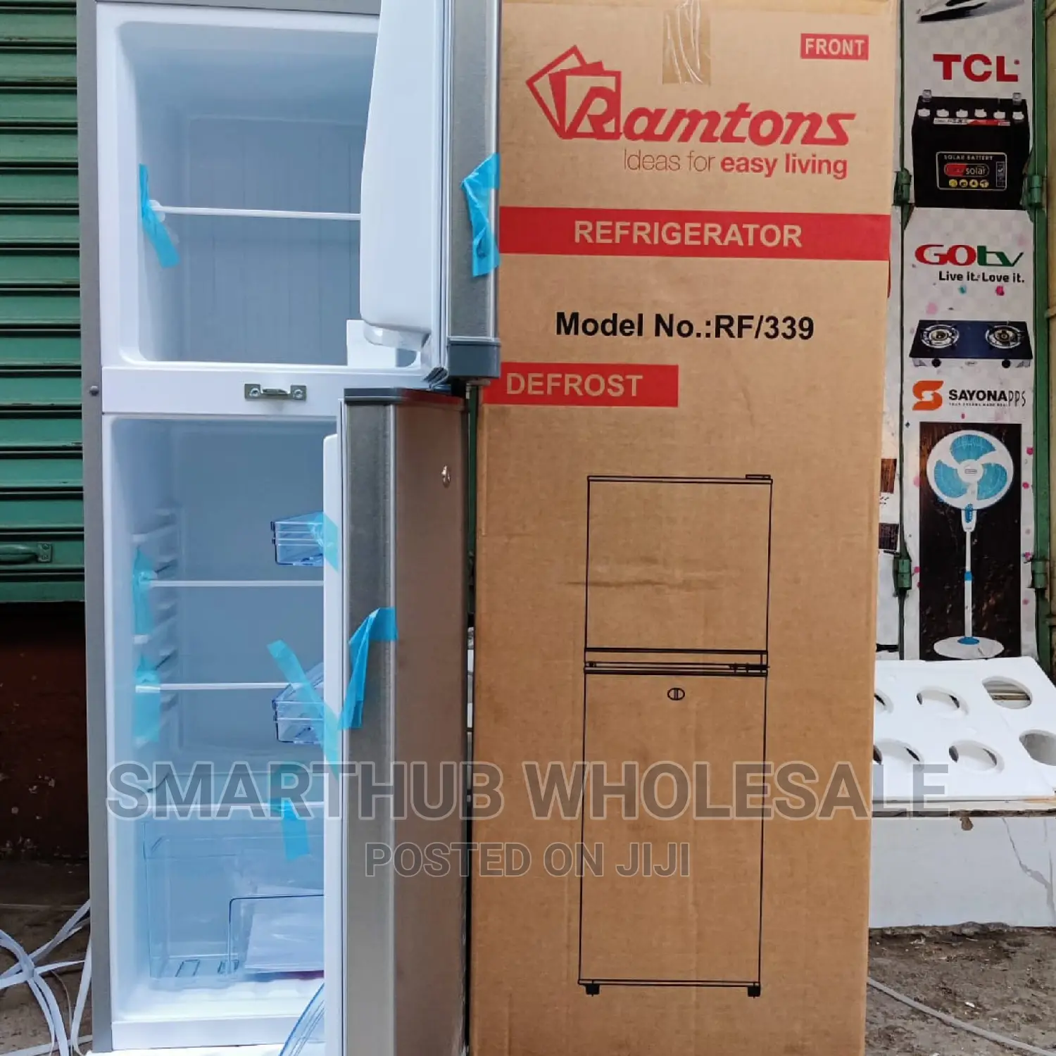 **Ramtons 138litres Double Door*