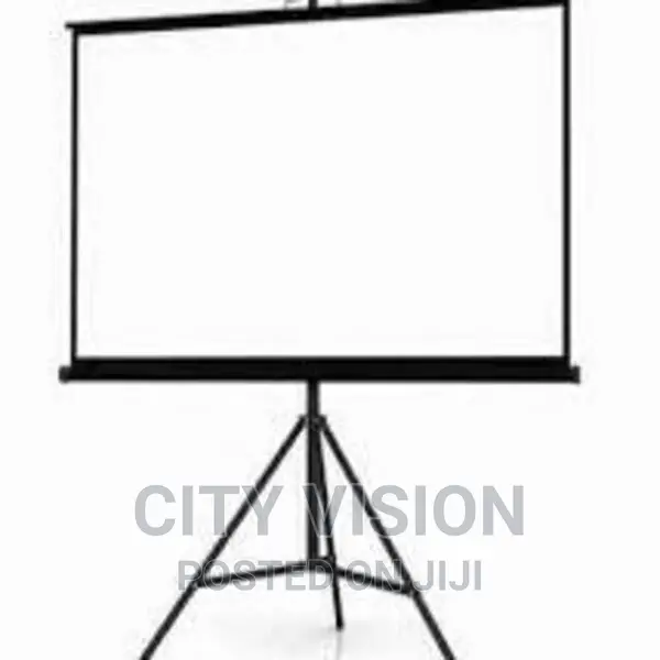 Projector Screen With Tripod Stand 240×240 Cm