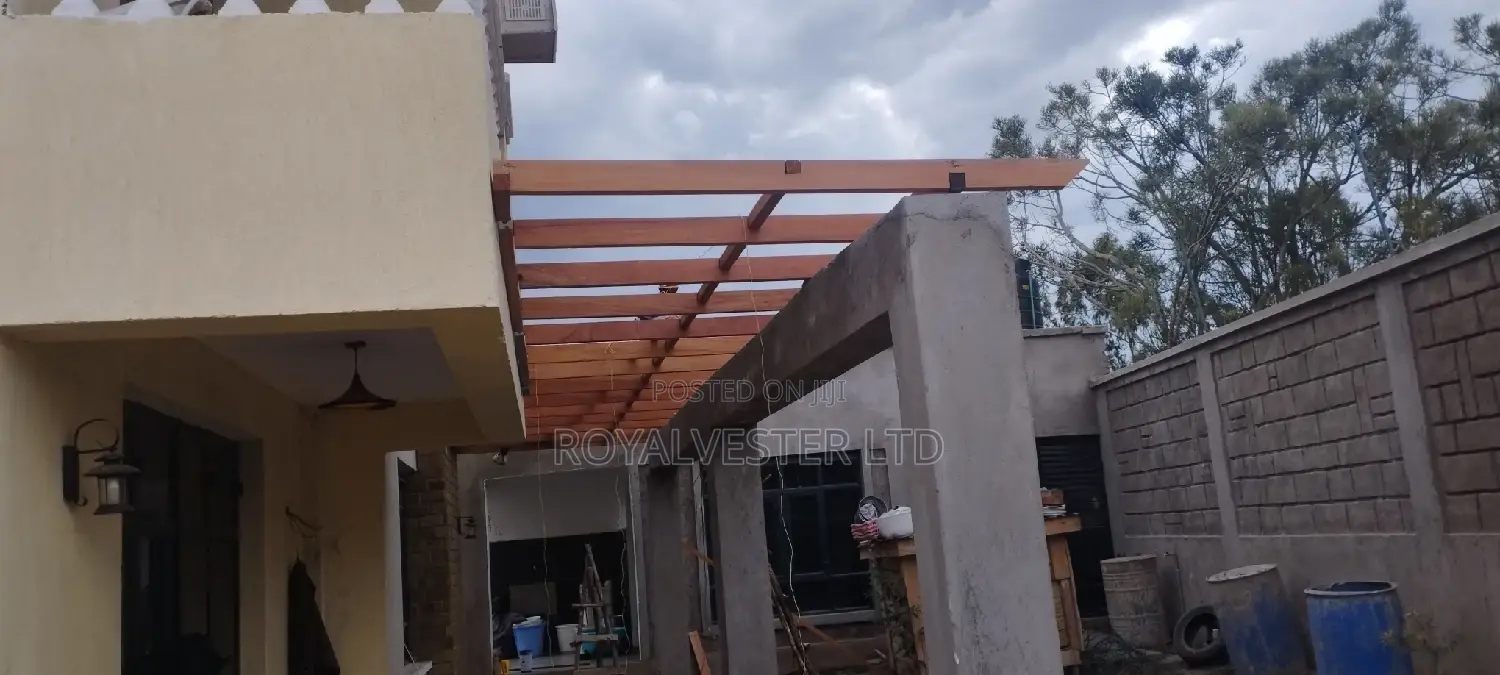 Pergola Roof Installation