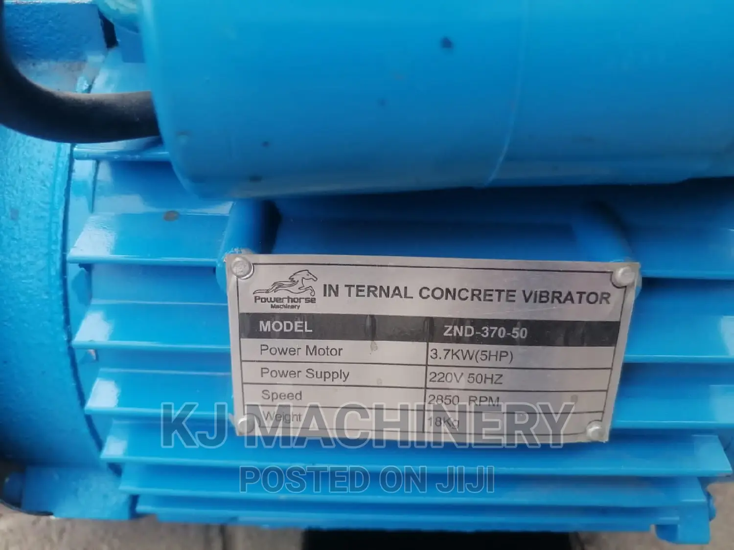 Electric Poker Vibrator-3.7kw(5hp)-220v~50hz-2850rpm-18kg