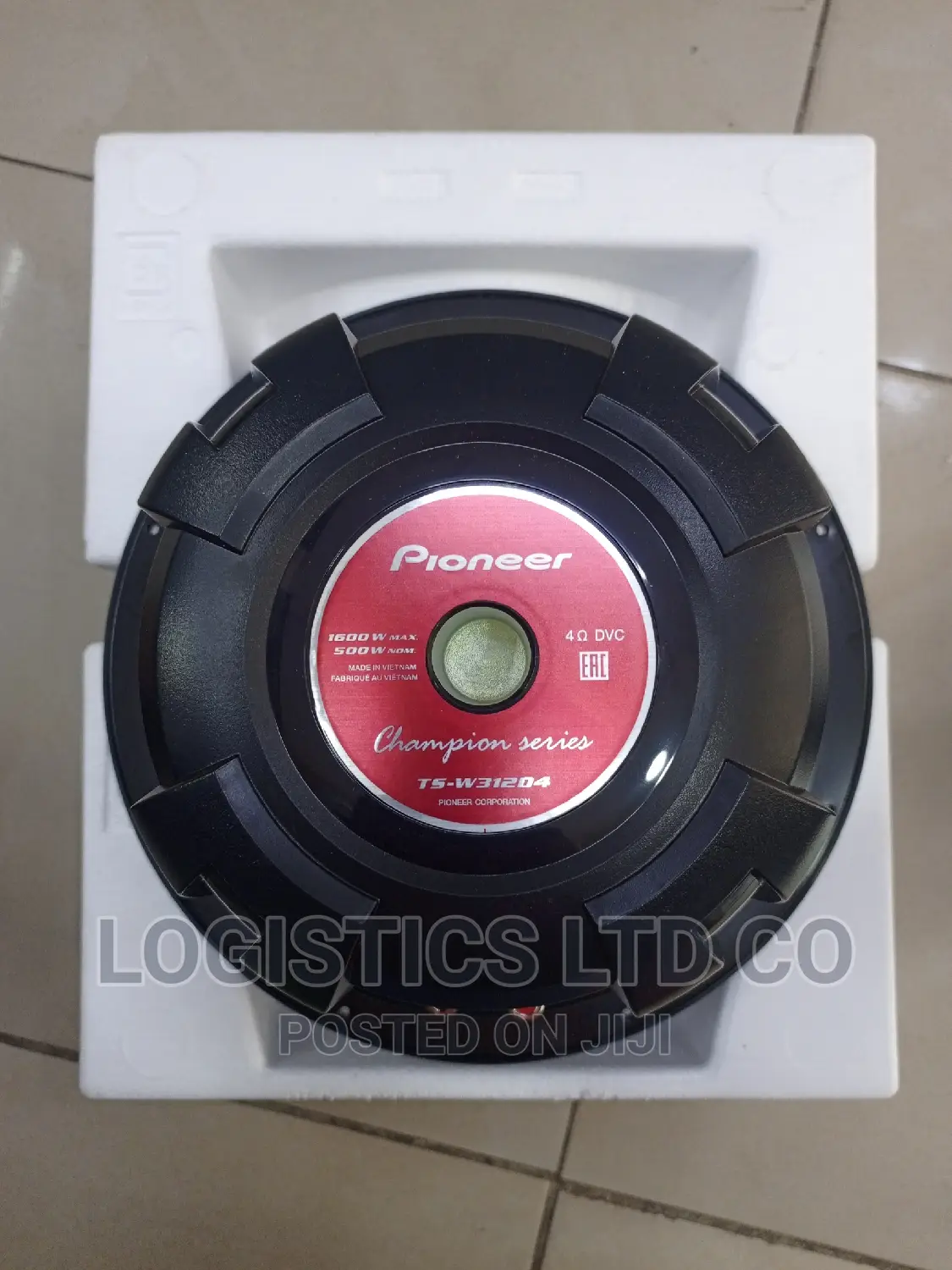 Pioneer Ts W312D4 1600w 500RMS