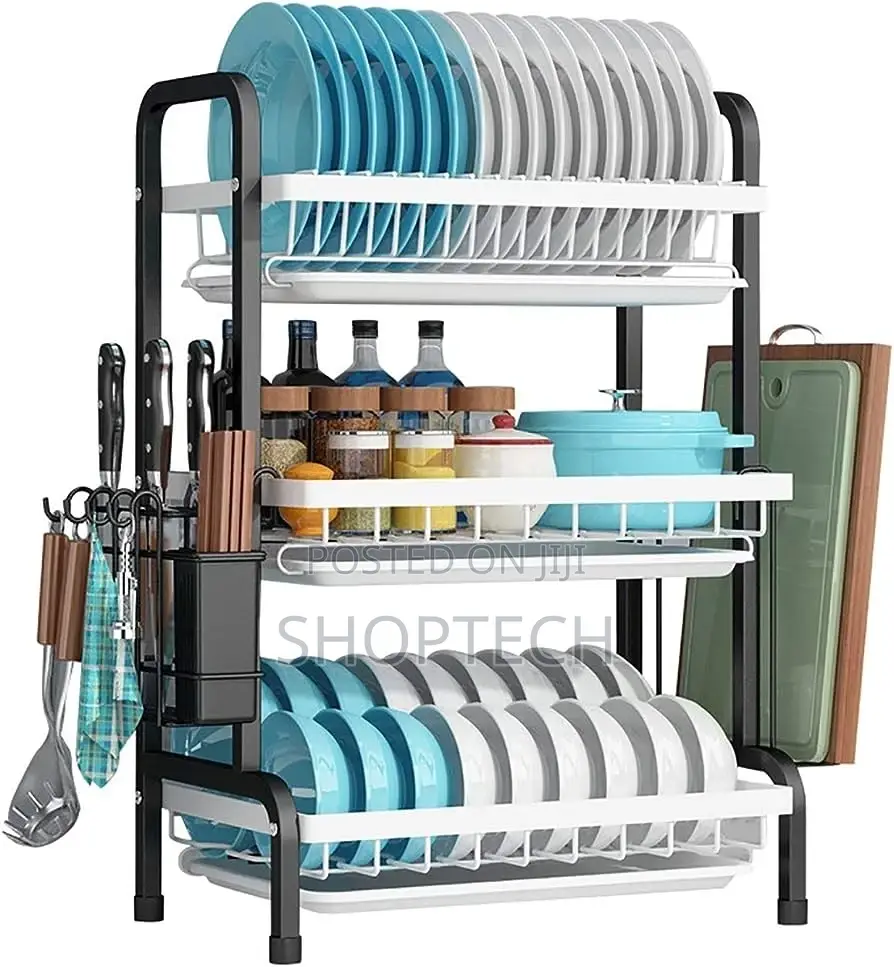 3layer Metallic Dishrack
