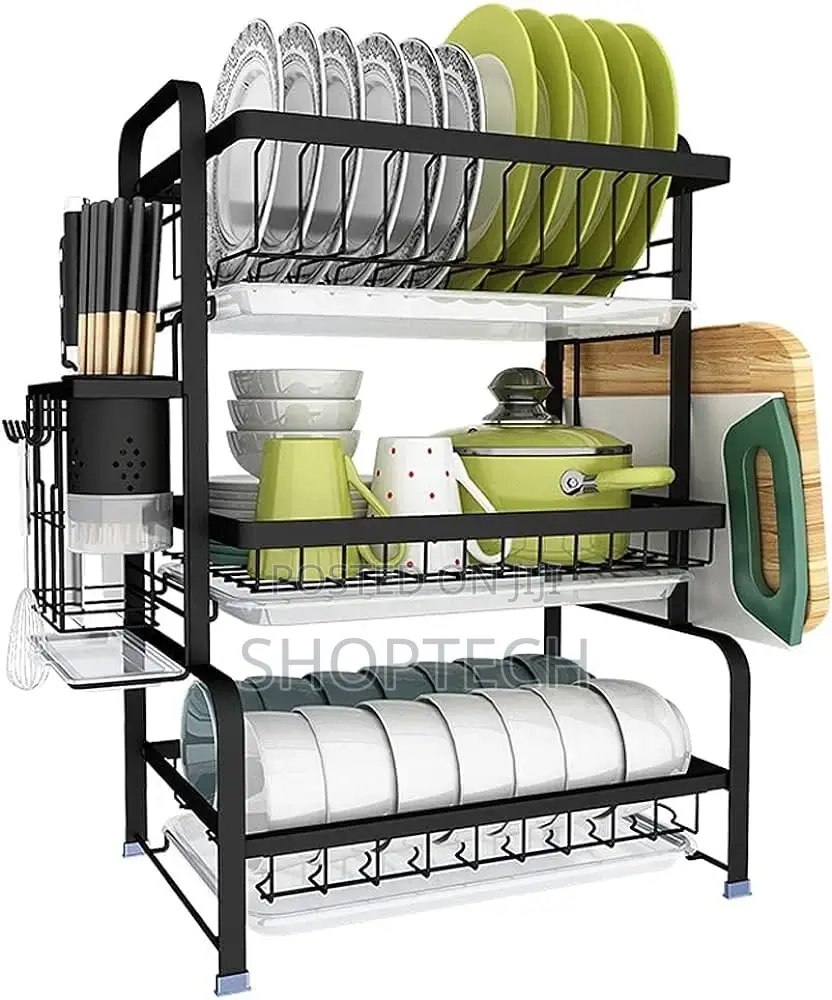 3layer Metallic Dishrack