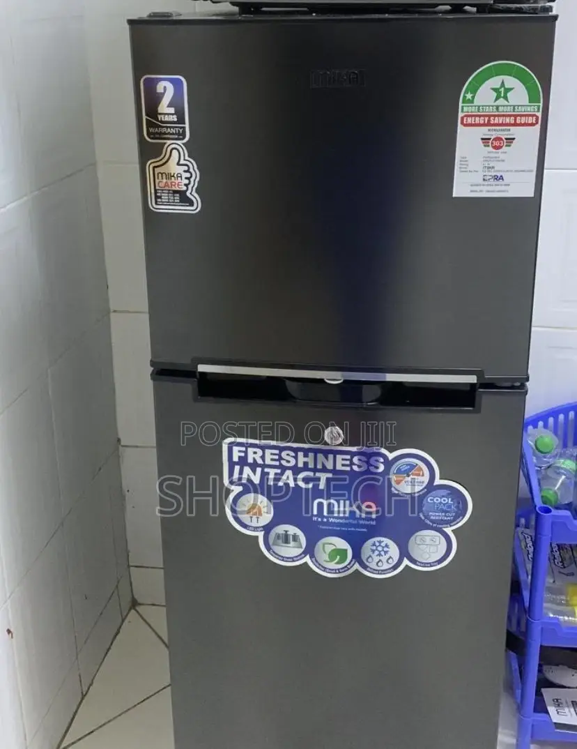 Mika 118 Litres Double Door Refrigerator