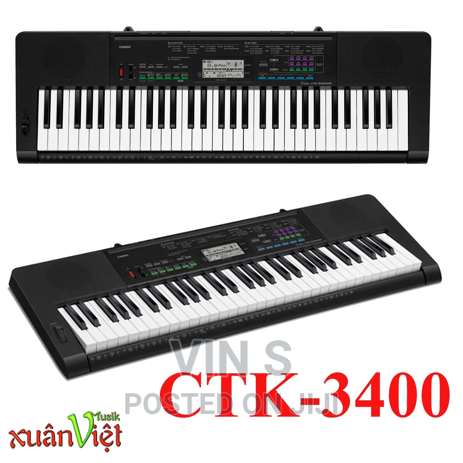 Casio CTK 3400 Keyboards, Casio CTK 3400 Keyboards^