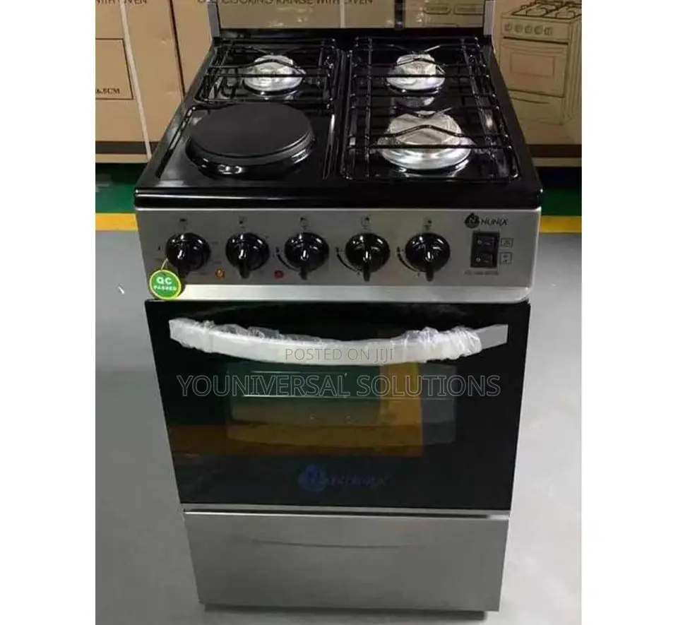 Nunix 3+1 Standing Cooker, 50*55 With Electric Oven