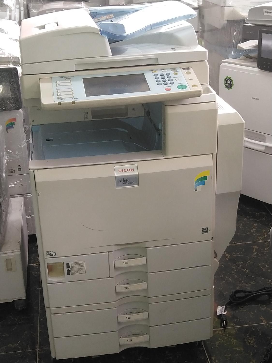 Effective Coloured Ricoh Aficio Mp C 5501 Photocopier Machine
