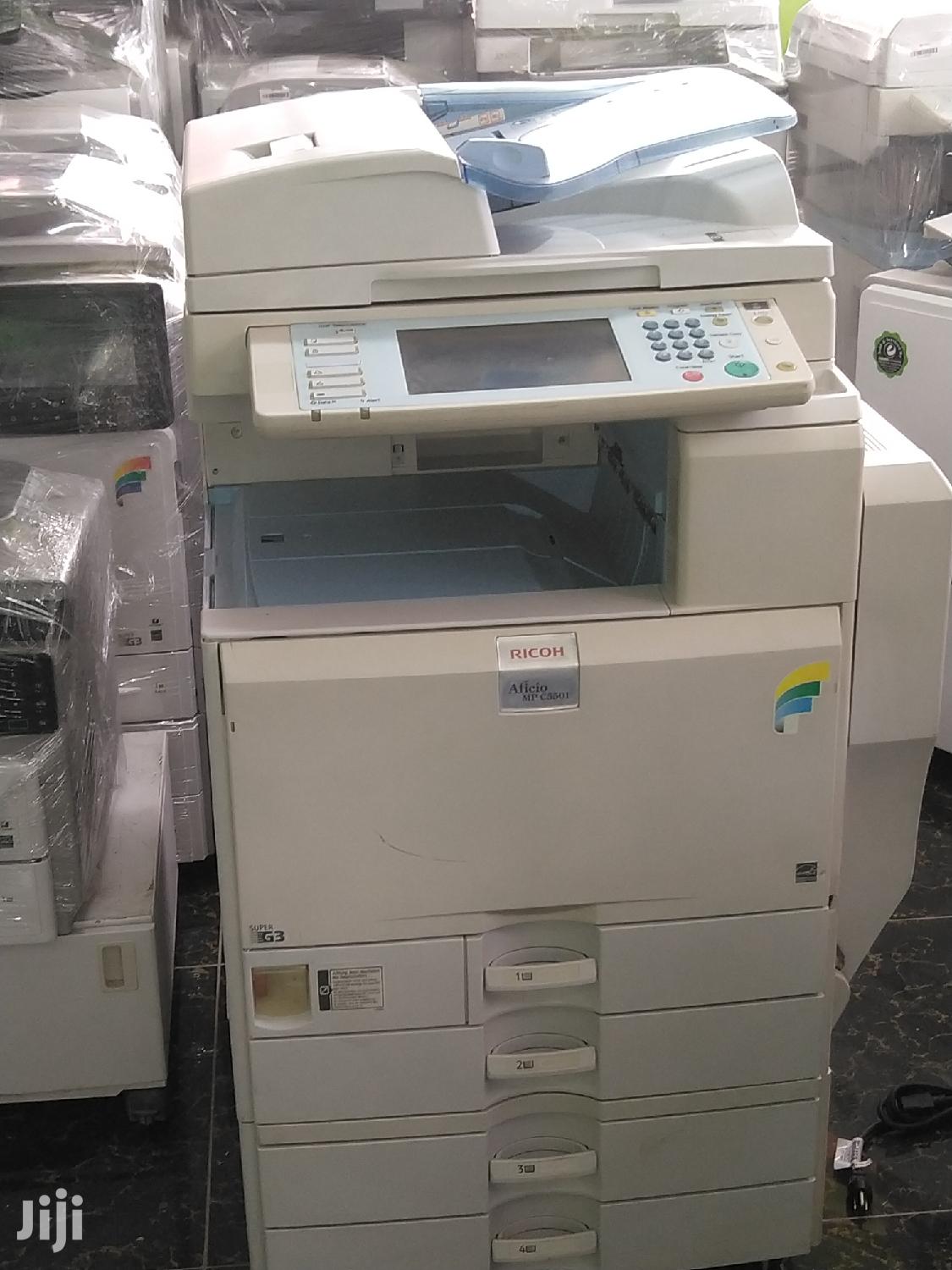 Effective Coloured Ricoh Aficio Mp C 5501 Photocopier Machine