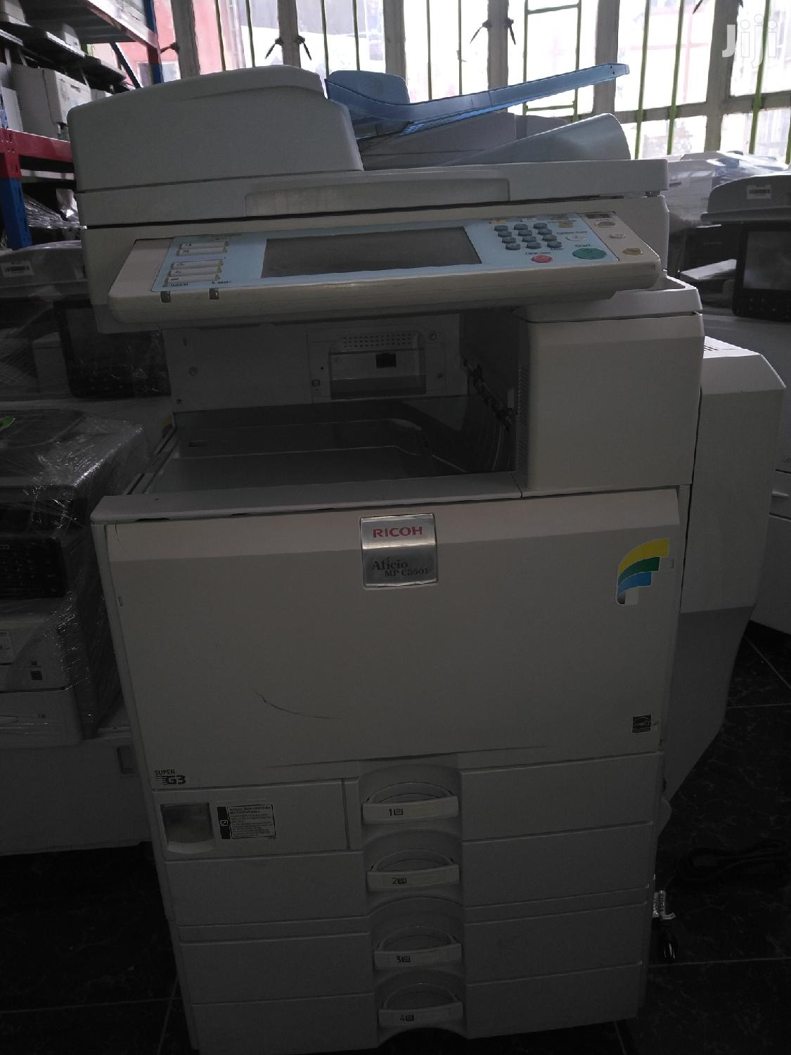 Effective Coloured Ricoh Aficio Mp C 5501 Photocopier Machine