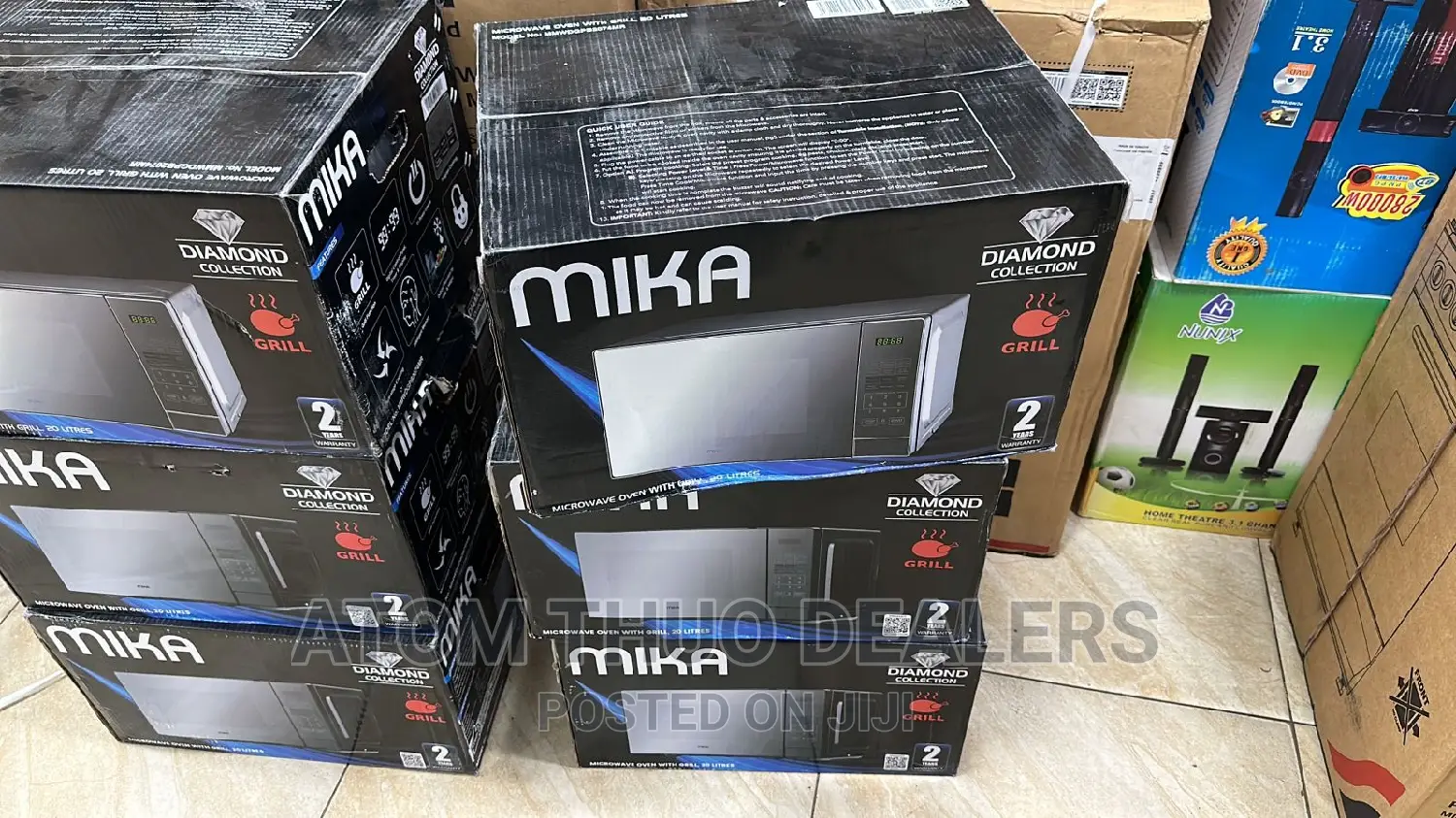 Mika 20l Microwave 2074mr. With Grill )
