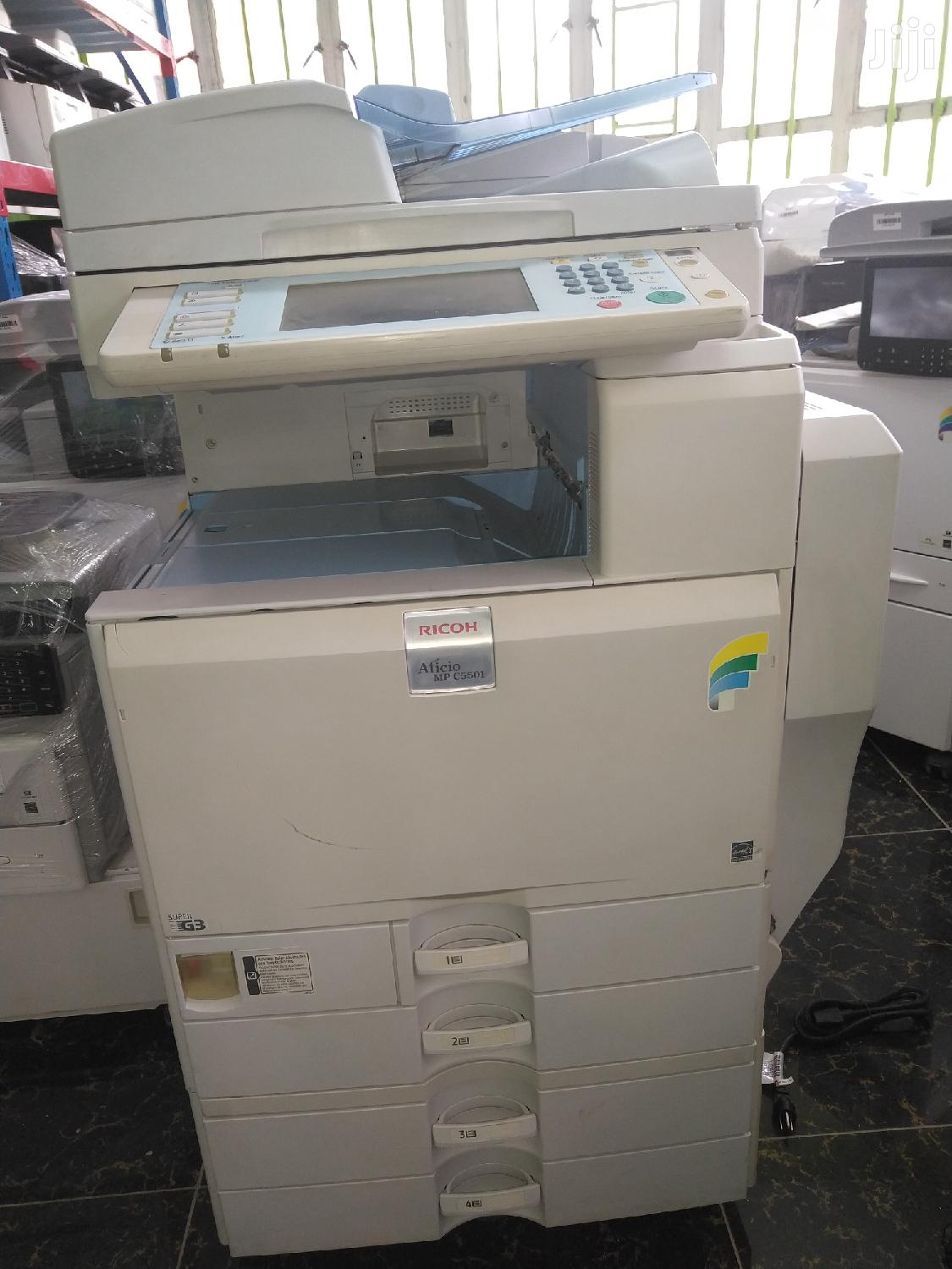 Effective Coloured Ricoh Aficio Mp C 5501 Photocopier Machine