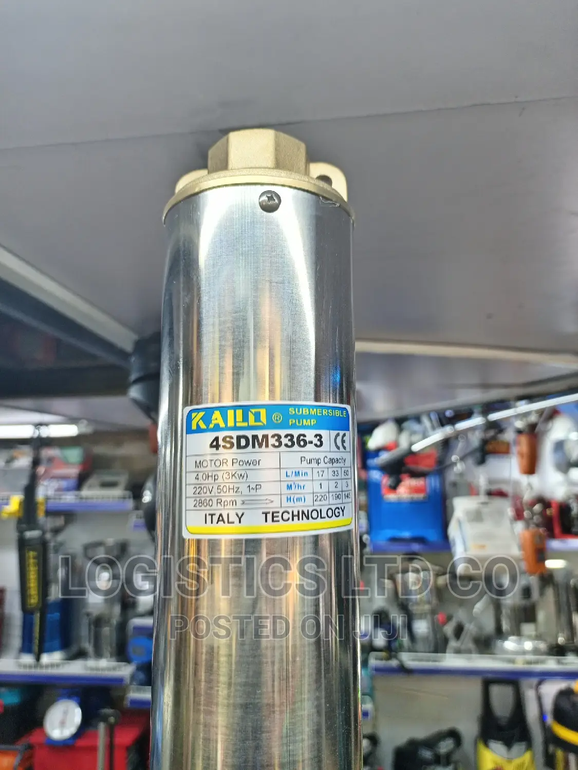 KAILO Stainless 4hp 223m Submersible Water Pump