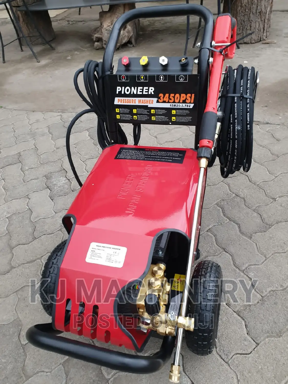 Pioneer 3450psi High Pressure Washer-Commercial Purpose.