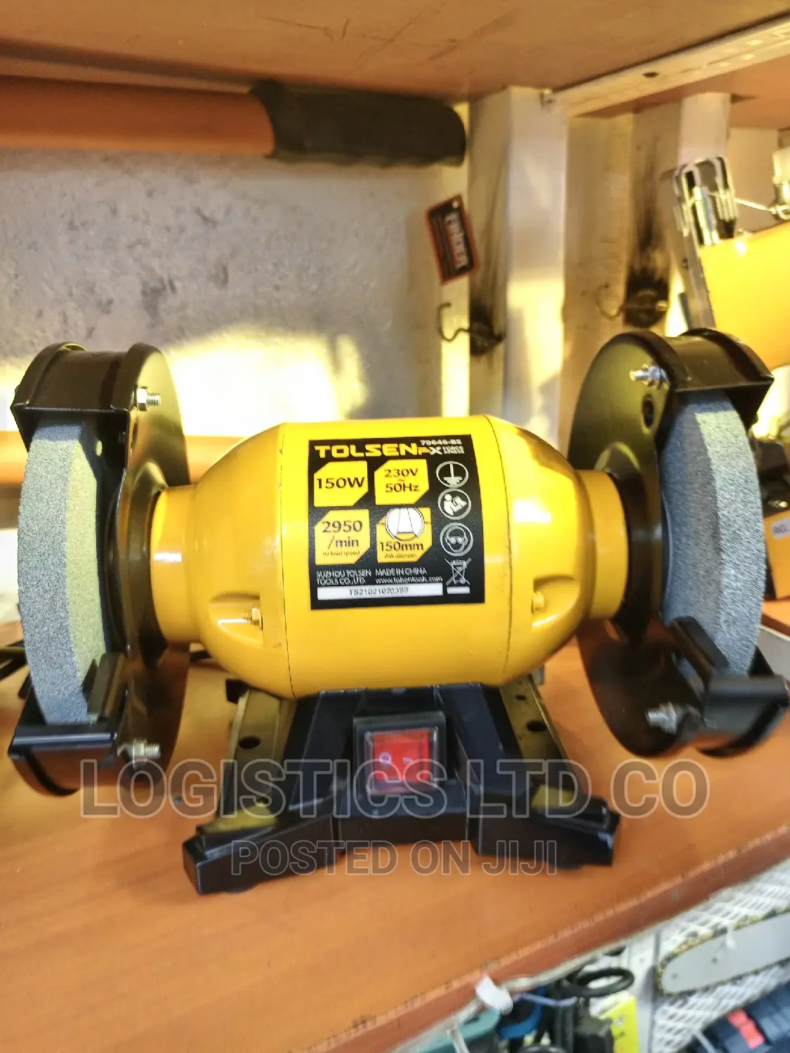 TOLSEN Bench Grinder 6′′ (150x16x12.7mm) 79646