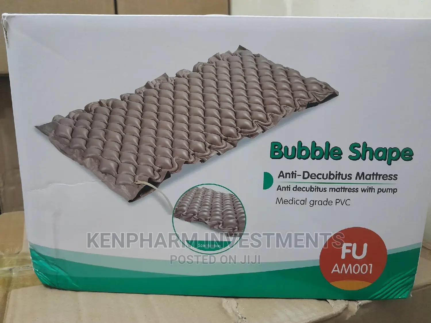 Ripple Mattress Bubble Shape, Antidecubitus Ripple Matress