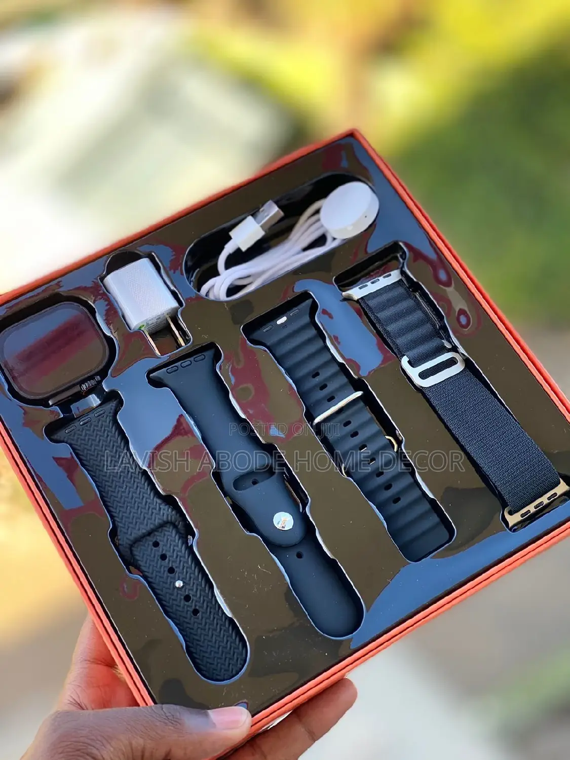 Smart Watch With 4 Interchangeable Strap Ultra X Series 9