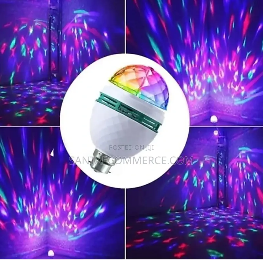 LED Rotating Stage Light Disco Party Bulb
