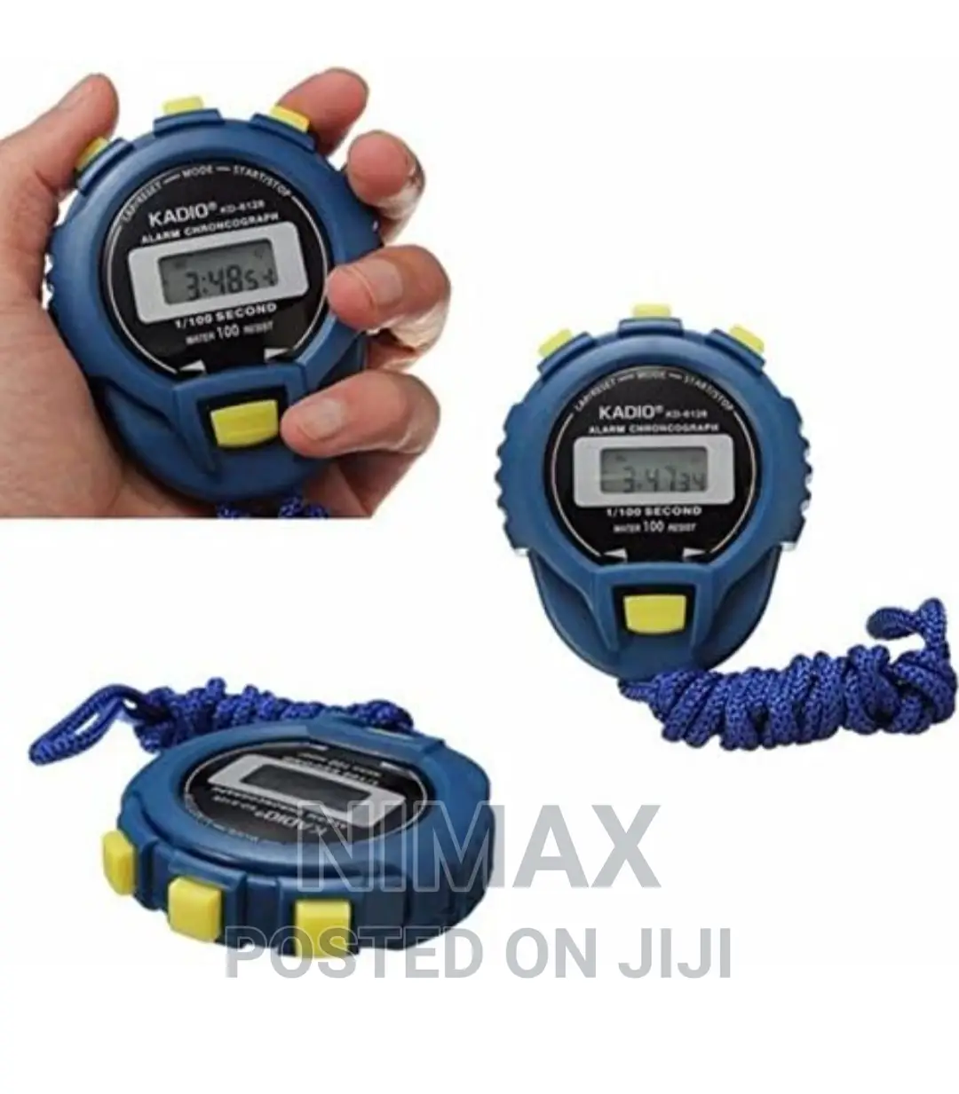 Kadio Stopwatch KD-6128 Blue
