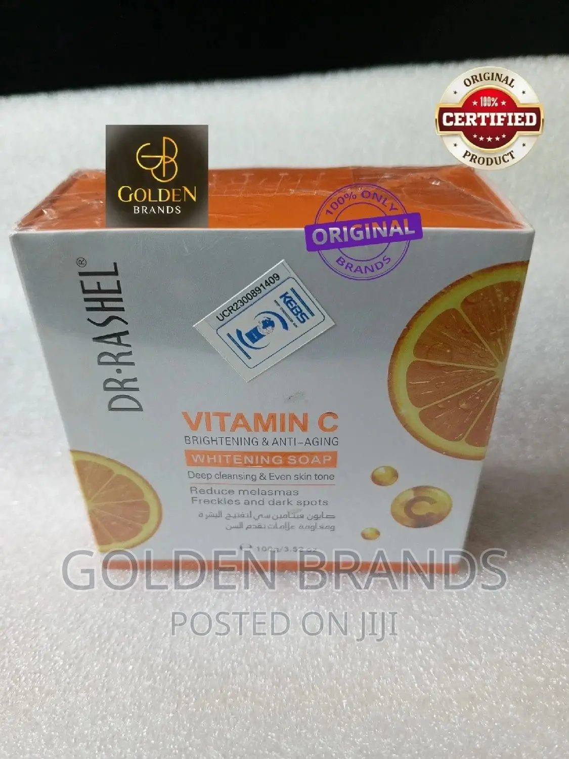 Dr. Rashel Vitamin C Brightening Anti-Aging Whitening Soap