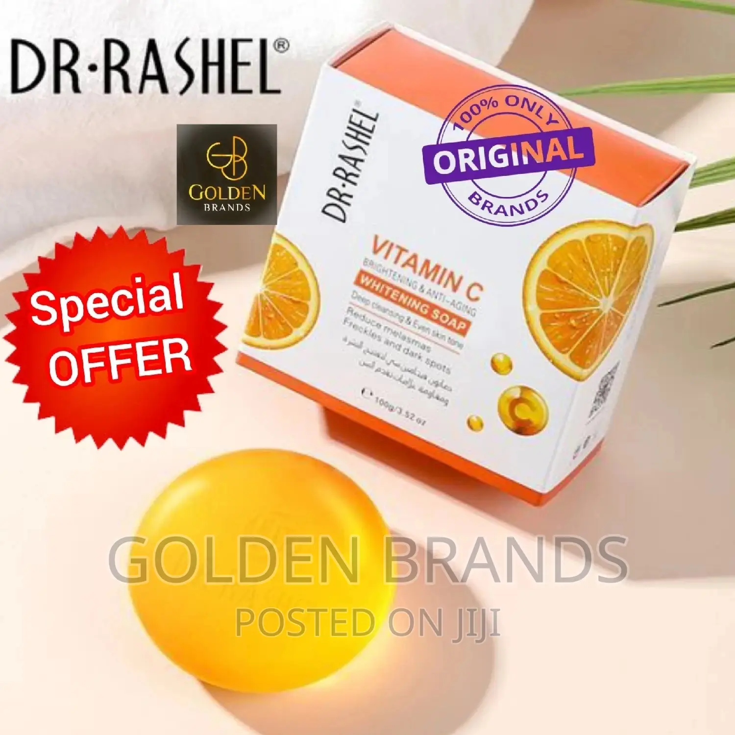 Dr. Rashel Vitamin C Brightening Anti-Aging Whitening Soap
