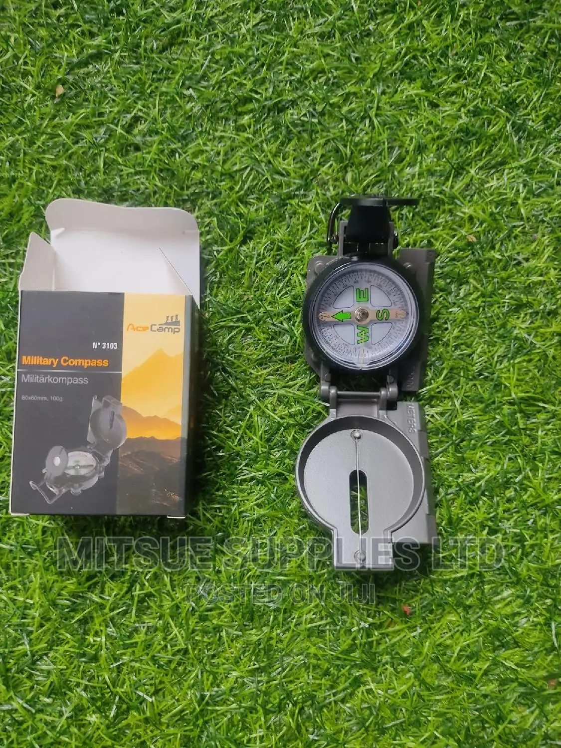 Ace Camp Aluminium Military Compass With Top Accuracy