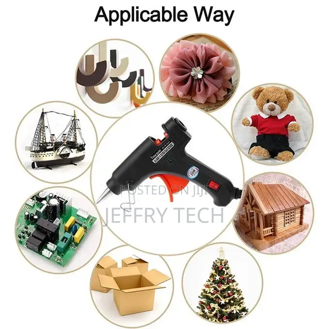 Hot Melt Glue Gun With 20PCS Glue Sticks for Repair Tool DI