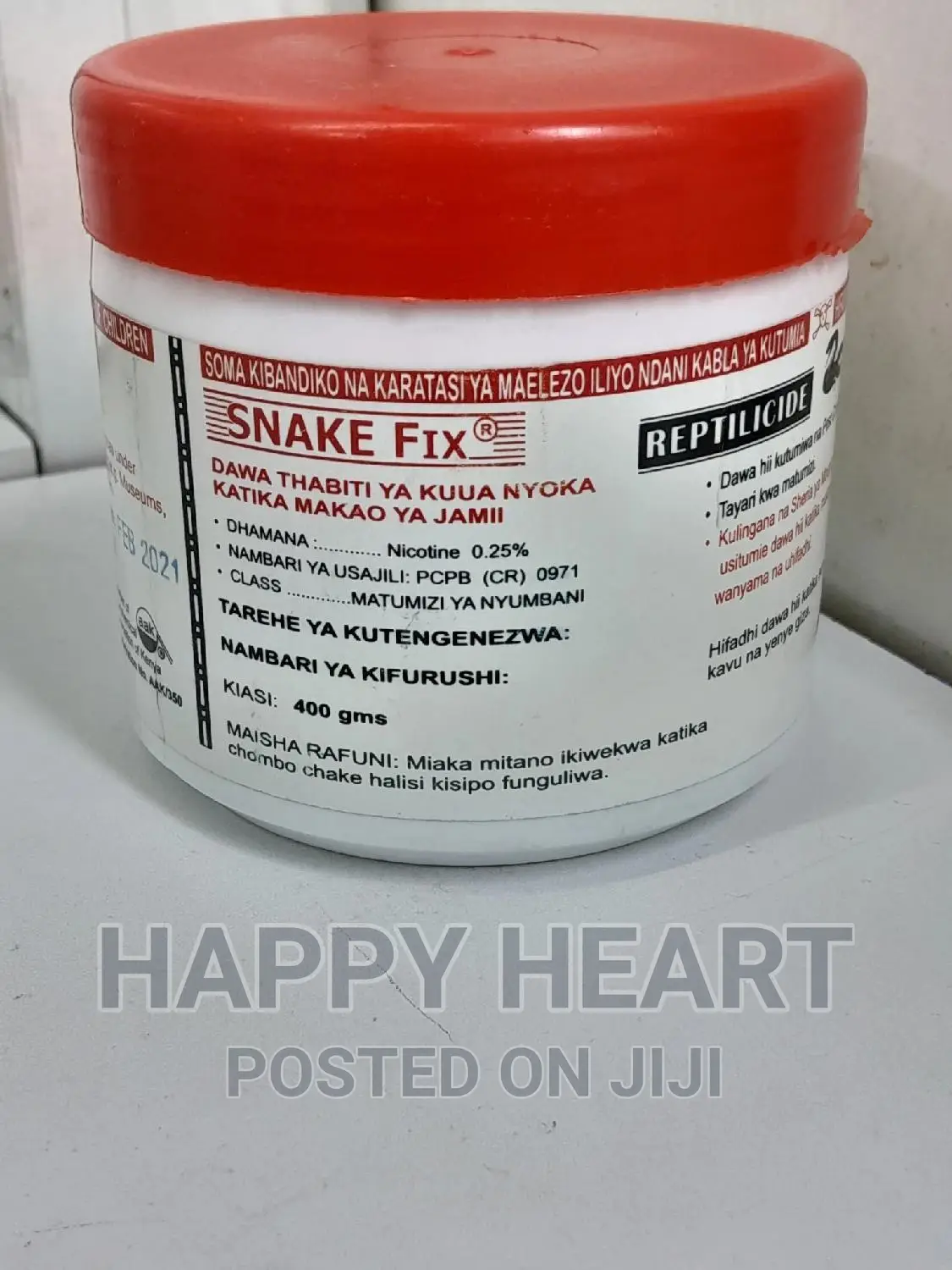 Snake Fix Gel Reptilicide 400gms