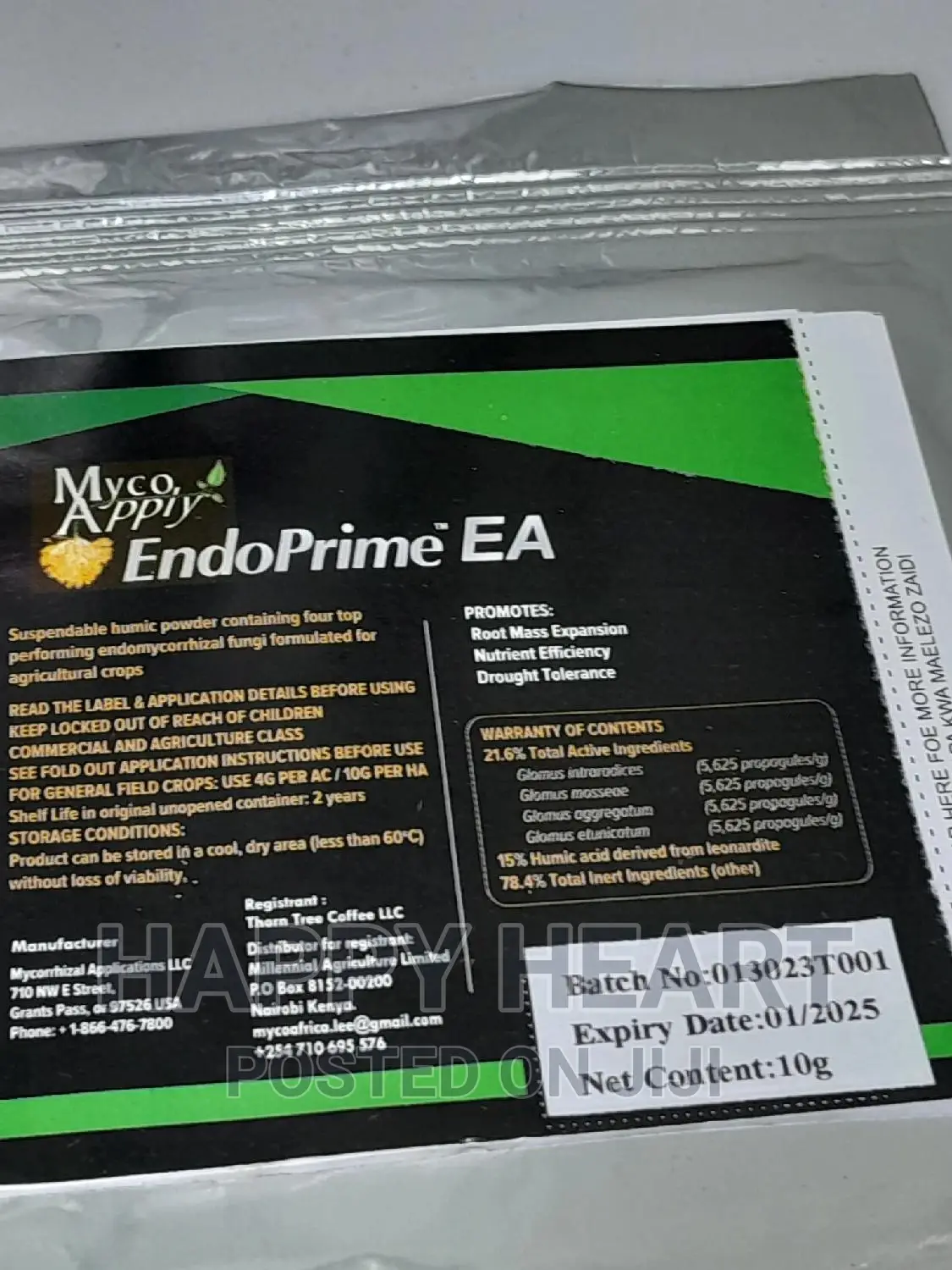 MYCOAPPLY ENDOPRIME 10G Mycorrizal Fungi -root Growth
