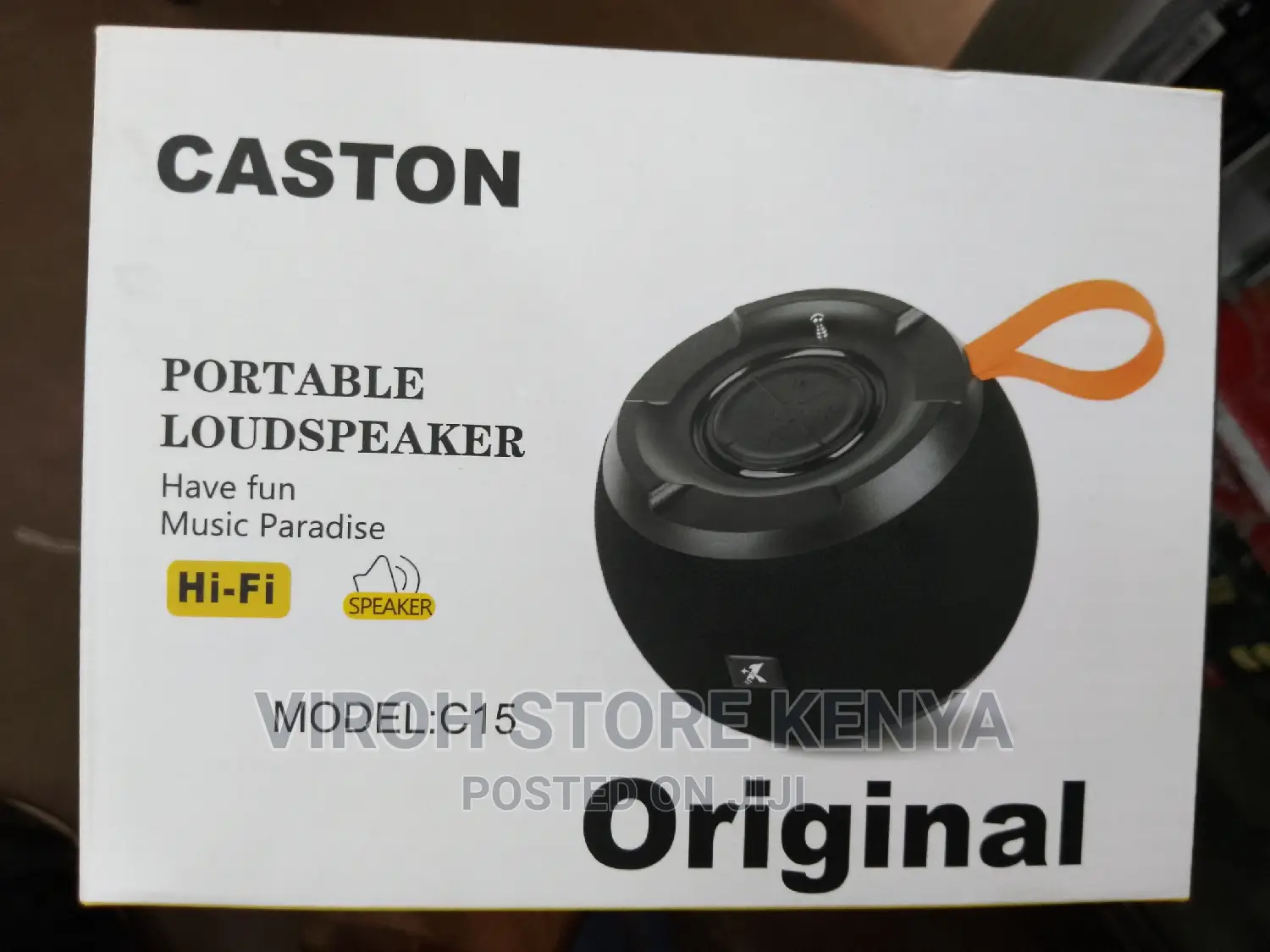 Original Caston C15 Portable BT Speaker Rechargeable Radio