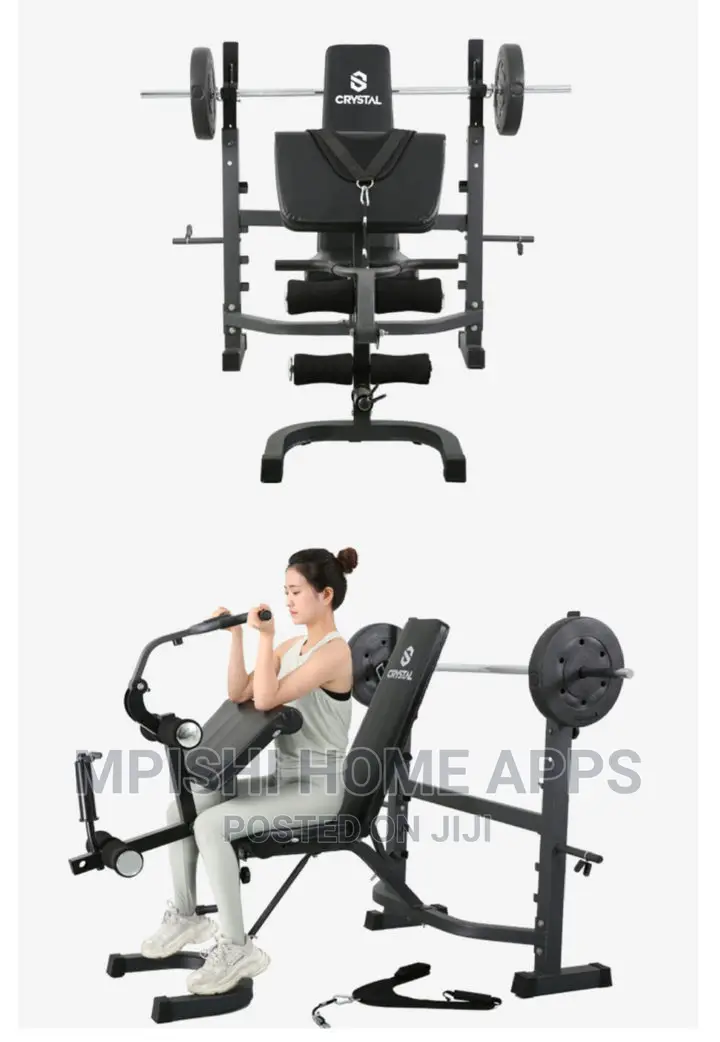 Crystal Weight Lifting Bench