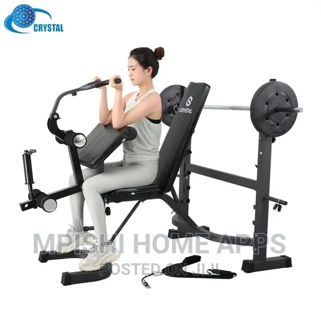 Crystal Weight Lifting Bench