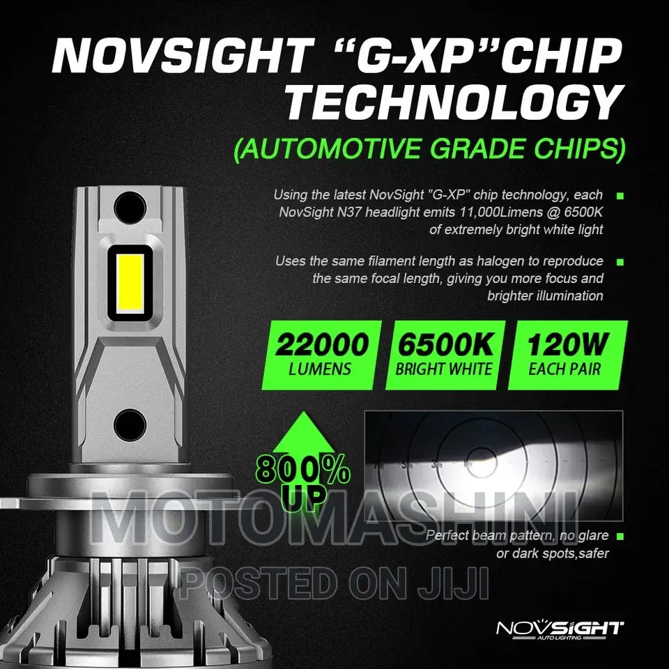 Novsight N37 Super Bright Quality Car Headlight LED Bulbs