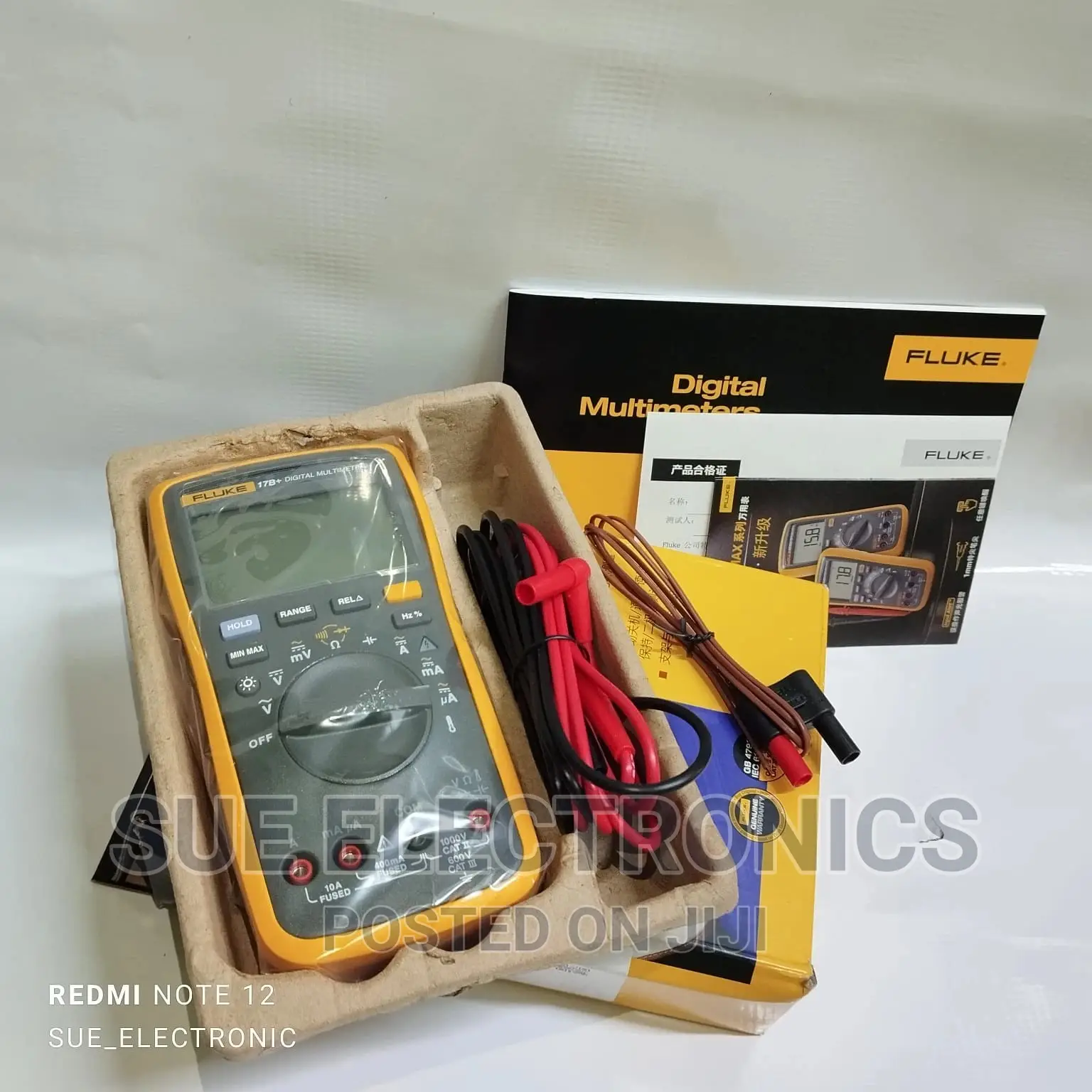 Fluke 17b+ Electrical Digital Multimeter