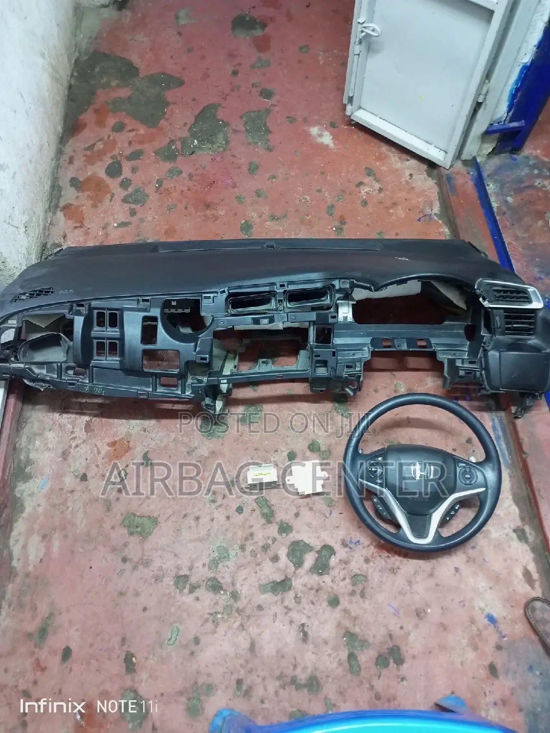 Honda Fit Dashboard,Steering Wheel and SRS Module