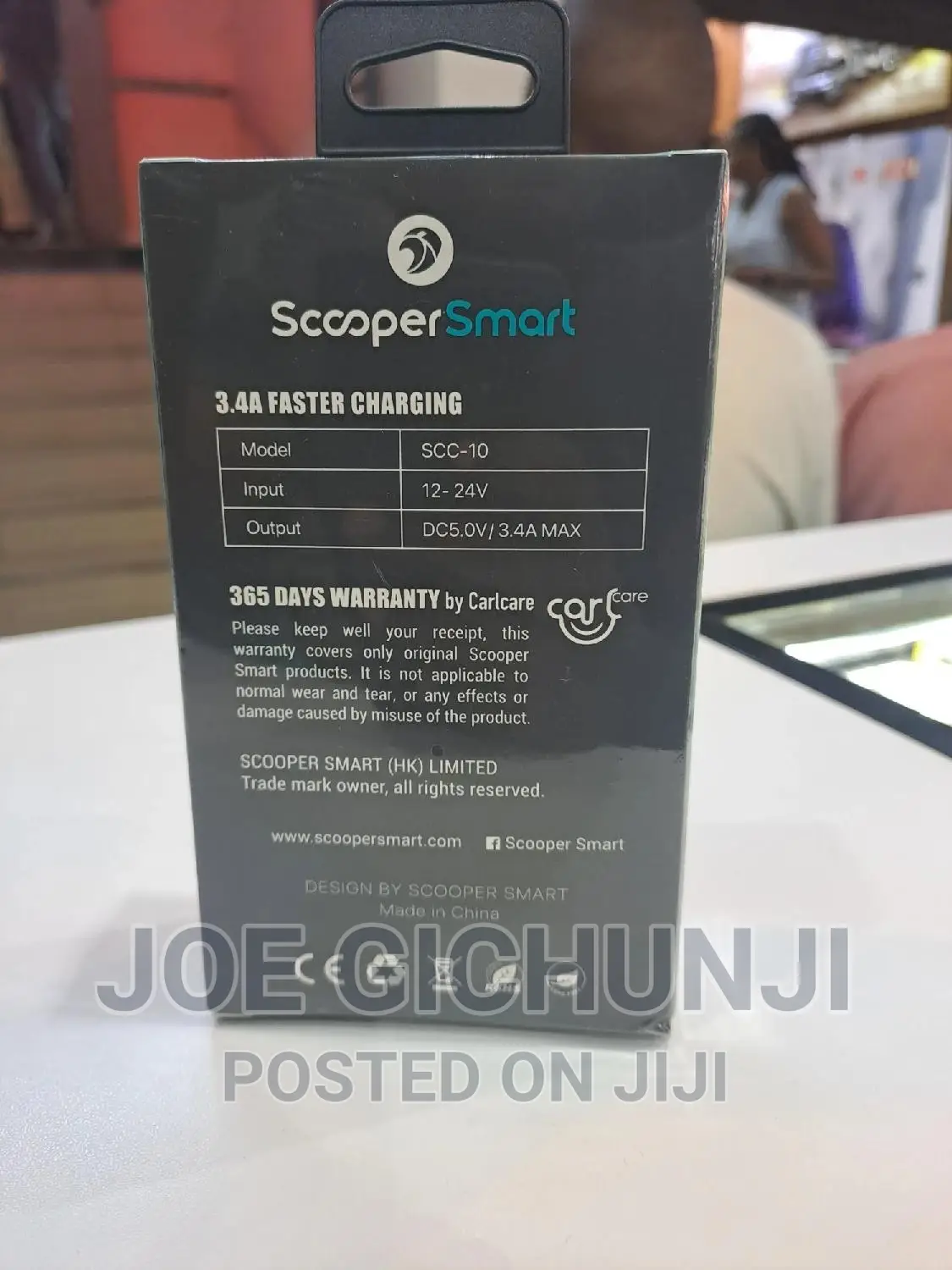 Scooper Smart SCC-10 2 USB Car Charger
