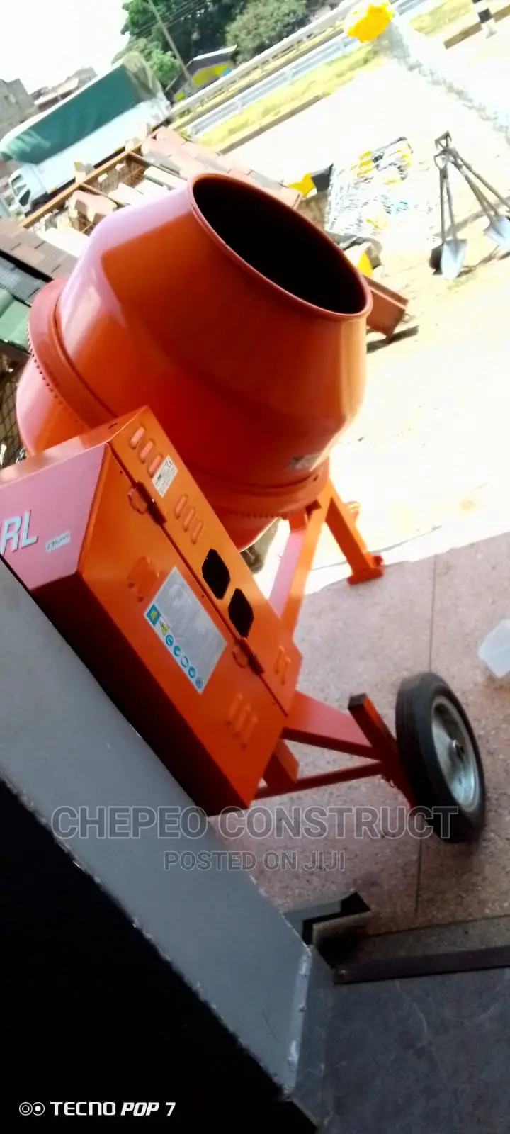 Petrol Engine Concrete Mixer