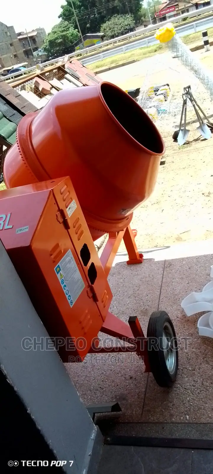 Petrol Engine Concrete Mixer