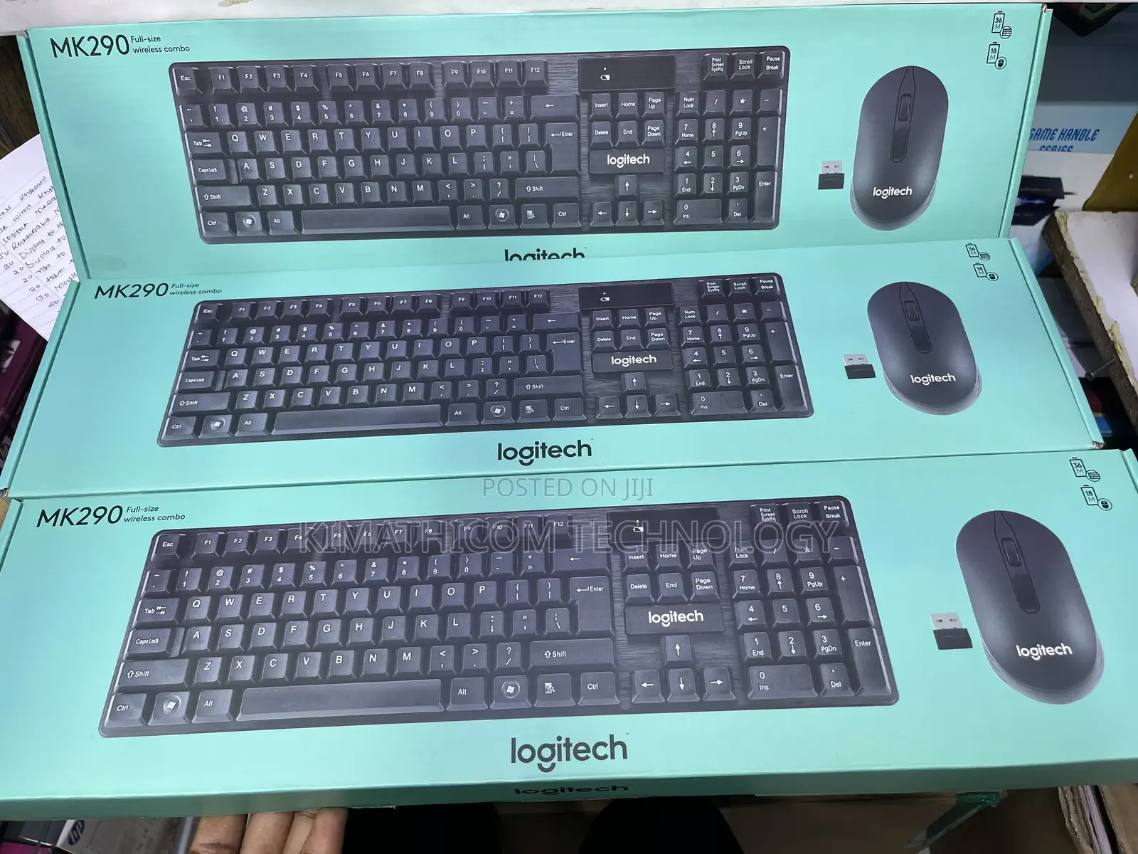 Mk290 Logitech Wireless Keyboard and Mouse