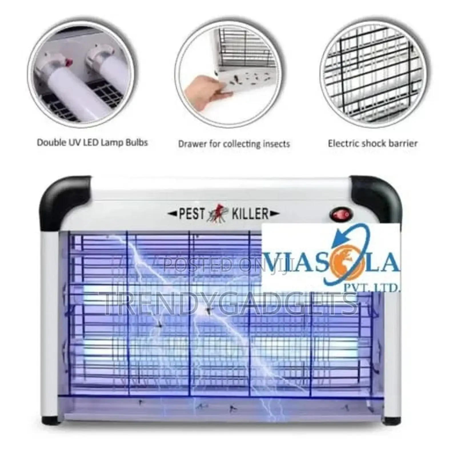 40W Electric Bug Zapper, Enhanced