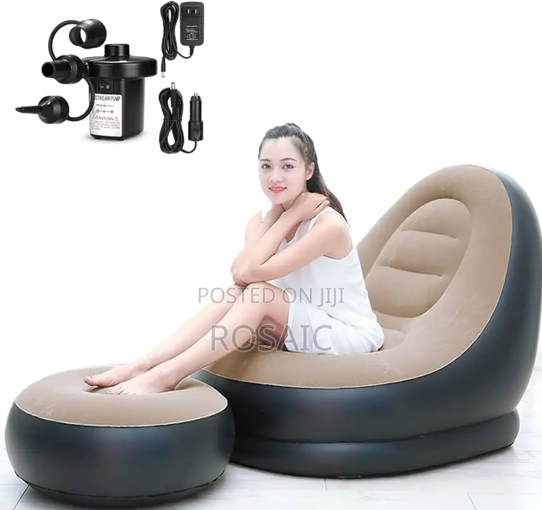 Inflatable Seat With a Foot Rest*