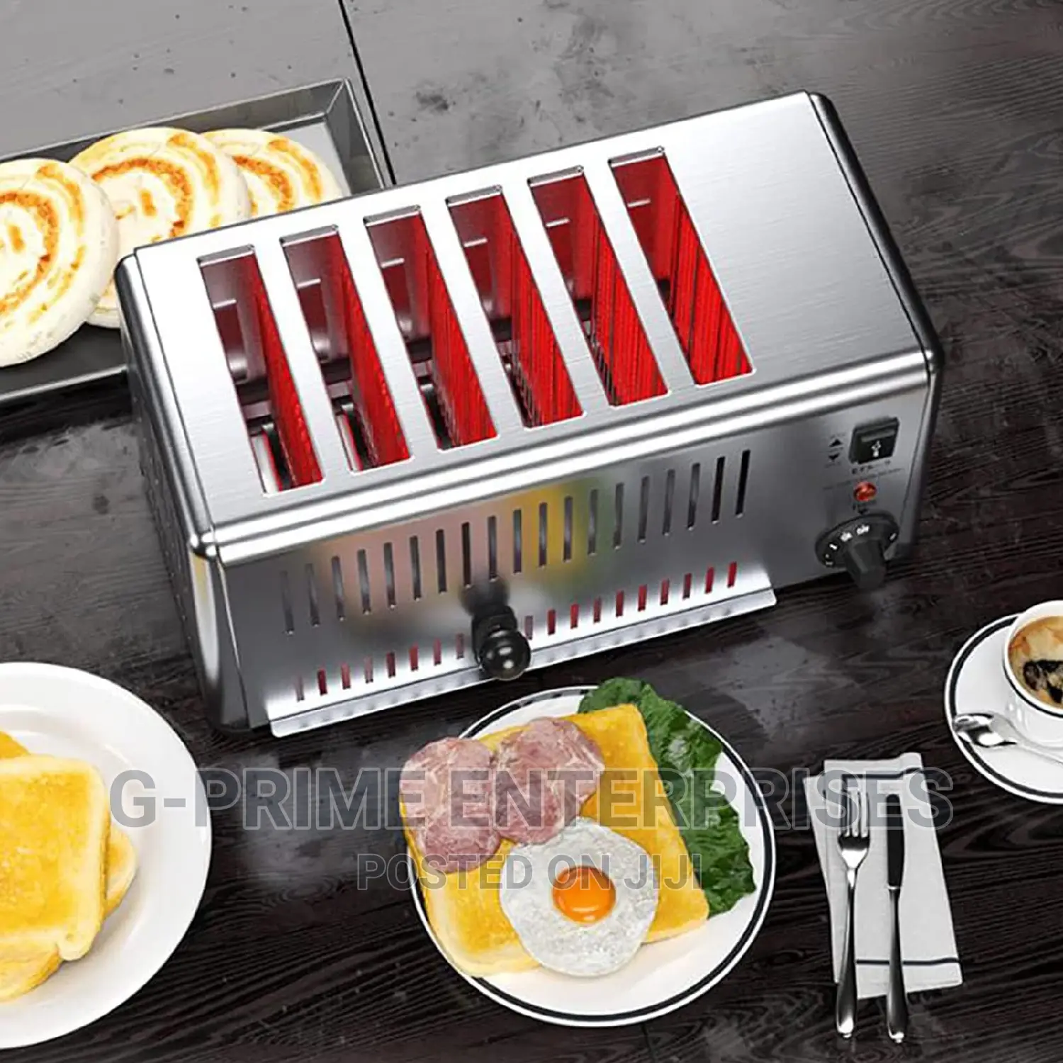 Commercial Toaster - 6 Slice Heavy Duty Toaster