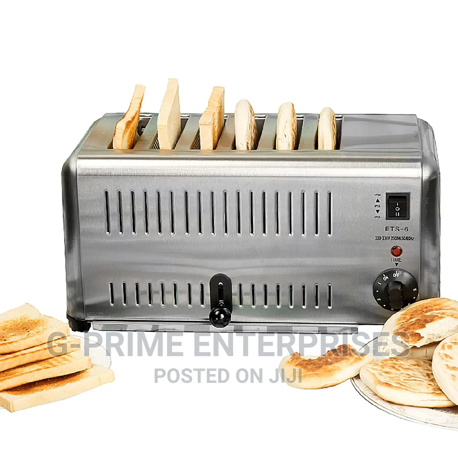 Commercial Toaster - 6 Slice Heavy Duty Toaster