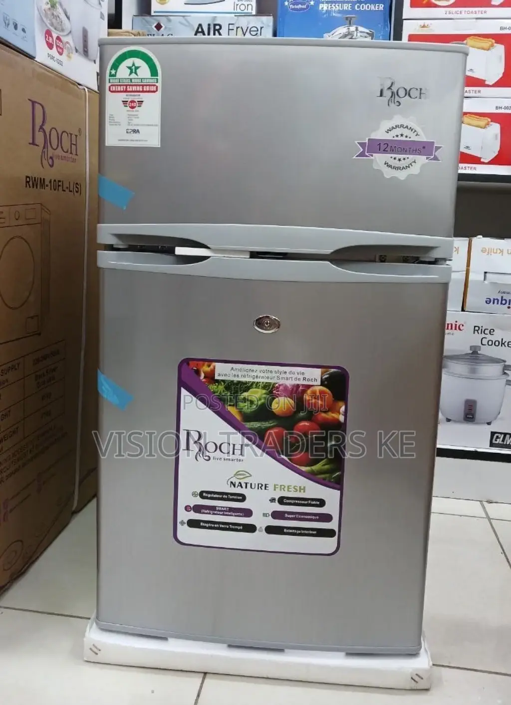 Brand New Roch 98ltrs Fridge Double Door Refrigerators