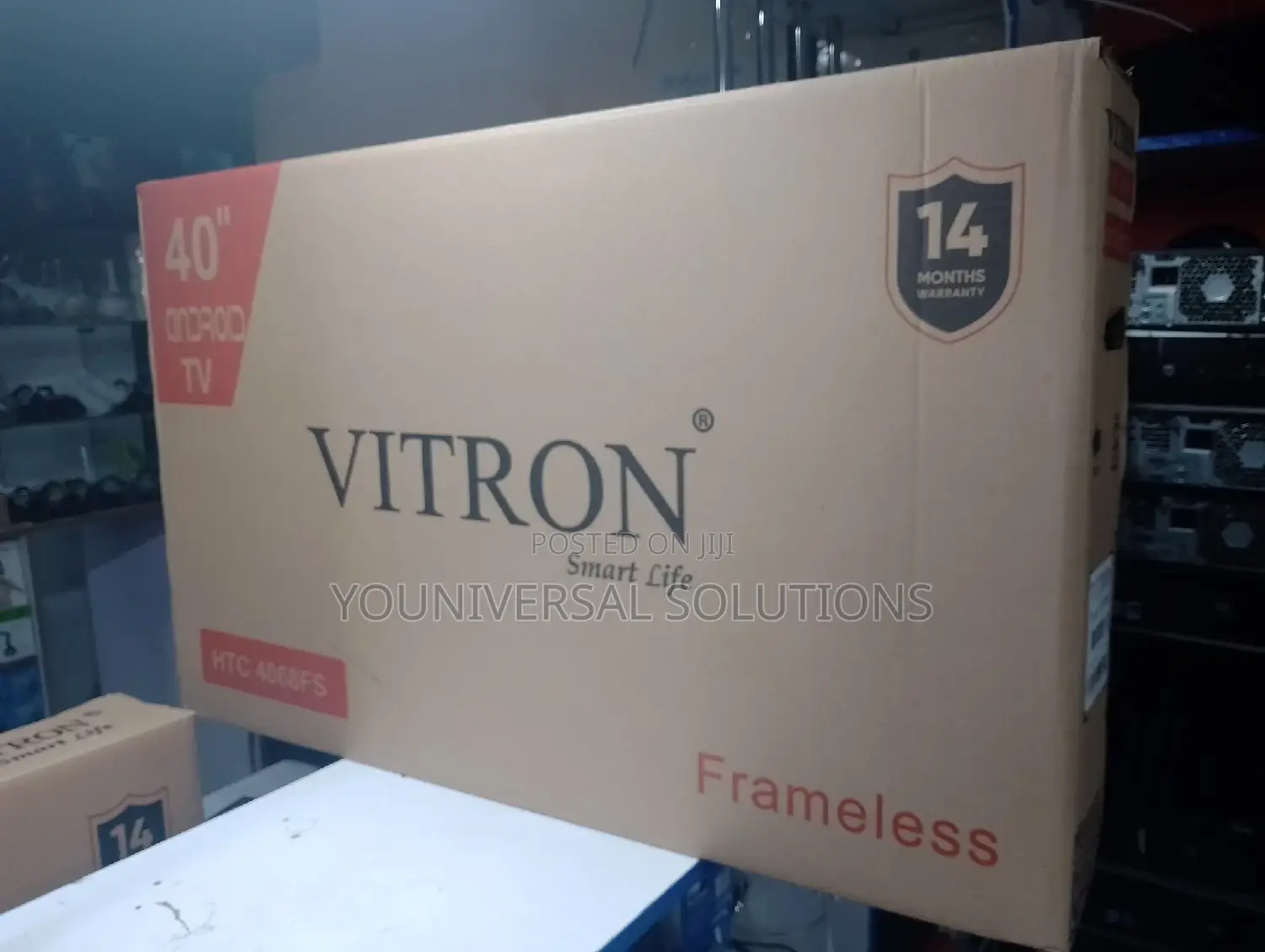 Vitron 40 Inch Frameless Smart Android -Htc4068fs
