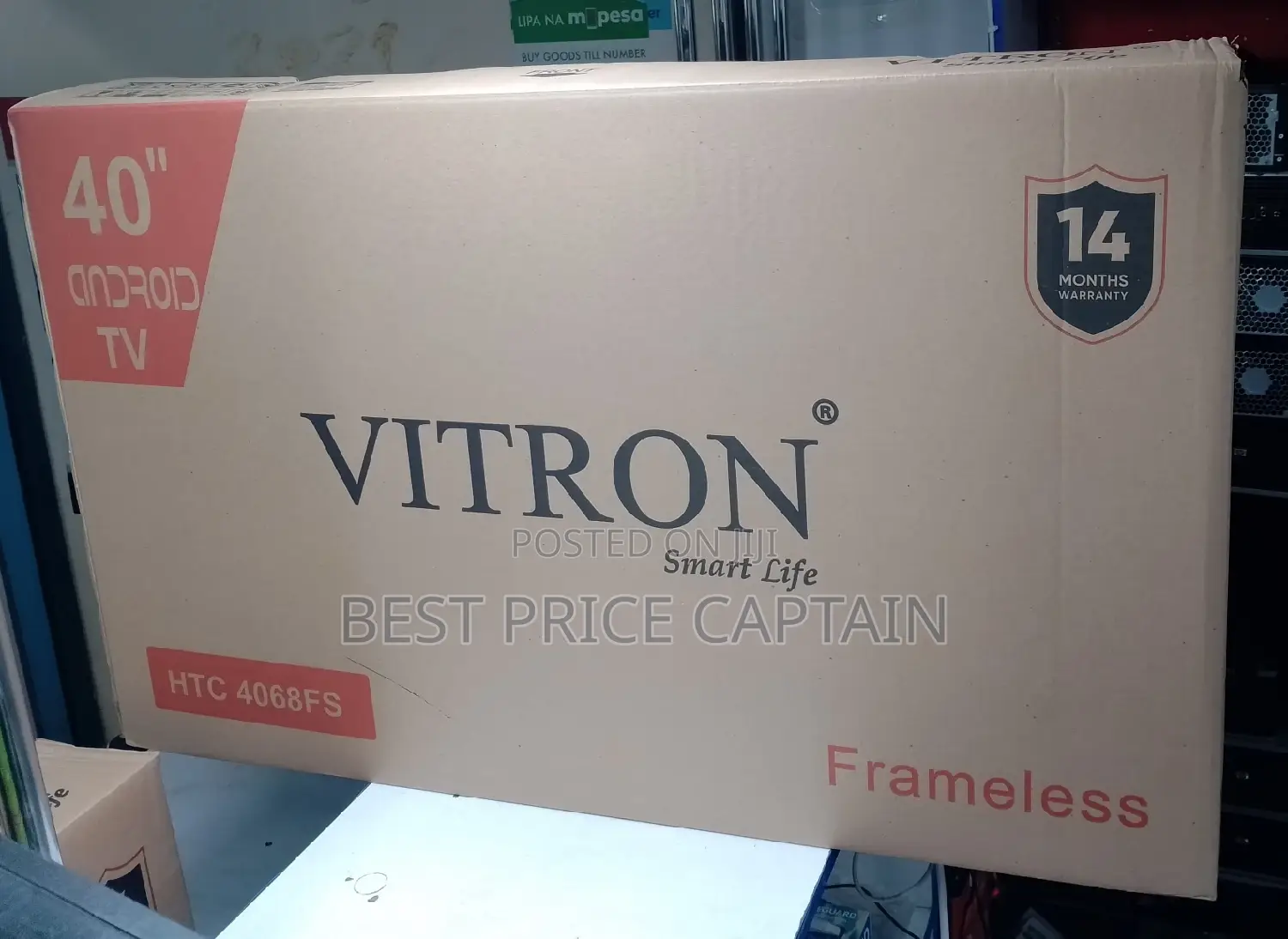 Vitron 40' Frameless Smart Android