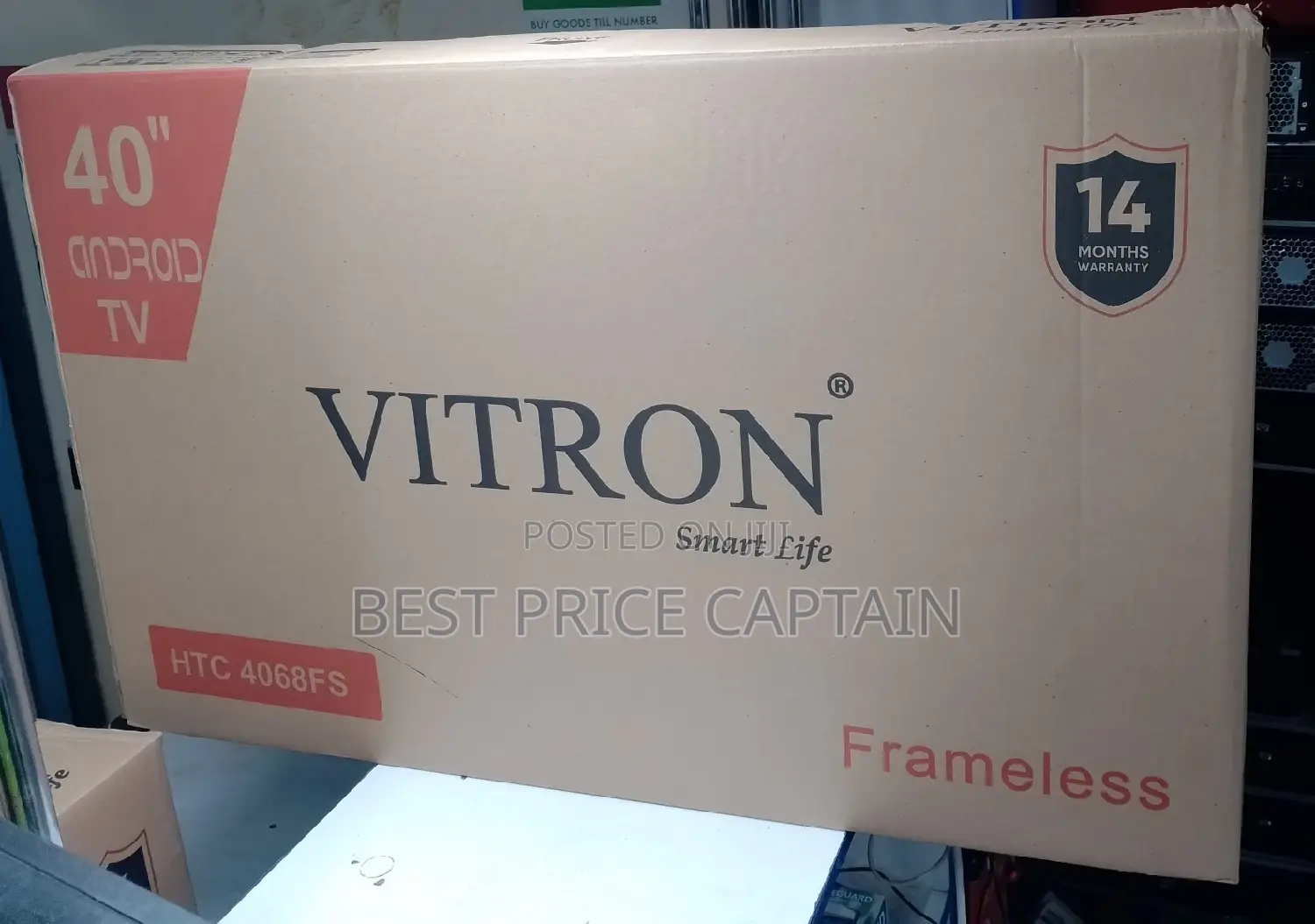 Vitron 40' Frameless Smart Android