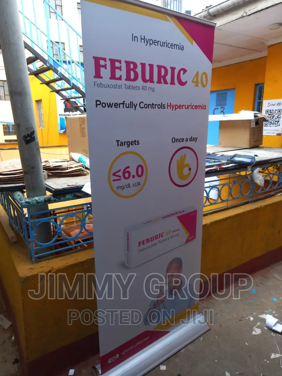 BROADBASE Roll Up, Pull Up, Roller Banner