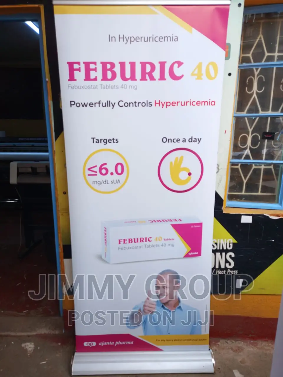 BROADBASE Roll Up, Pull Up, Roller Banner