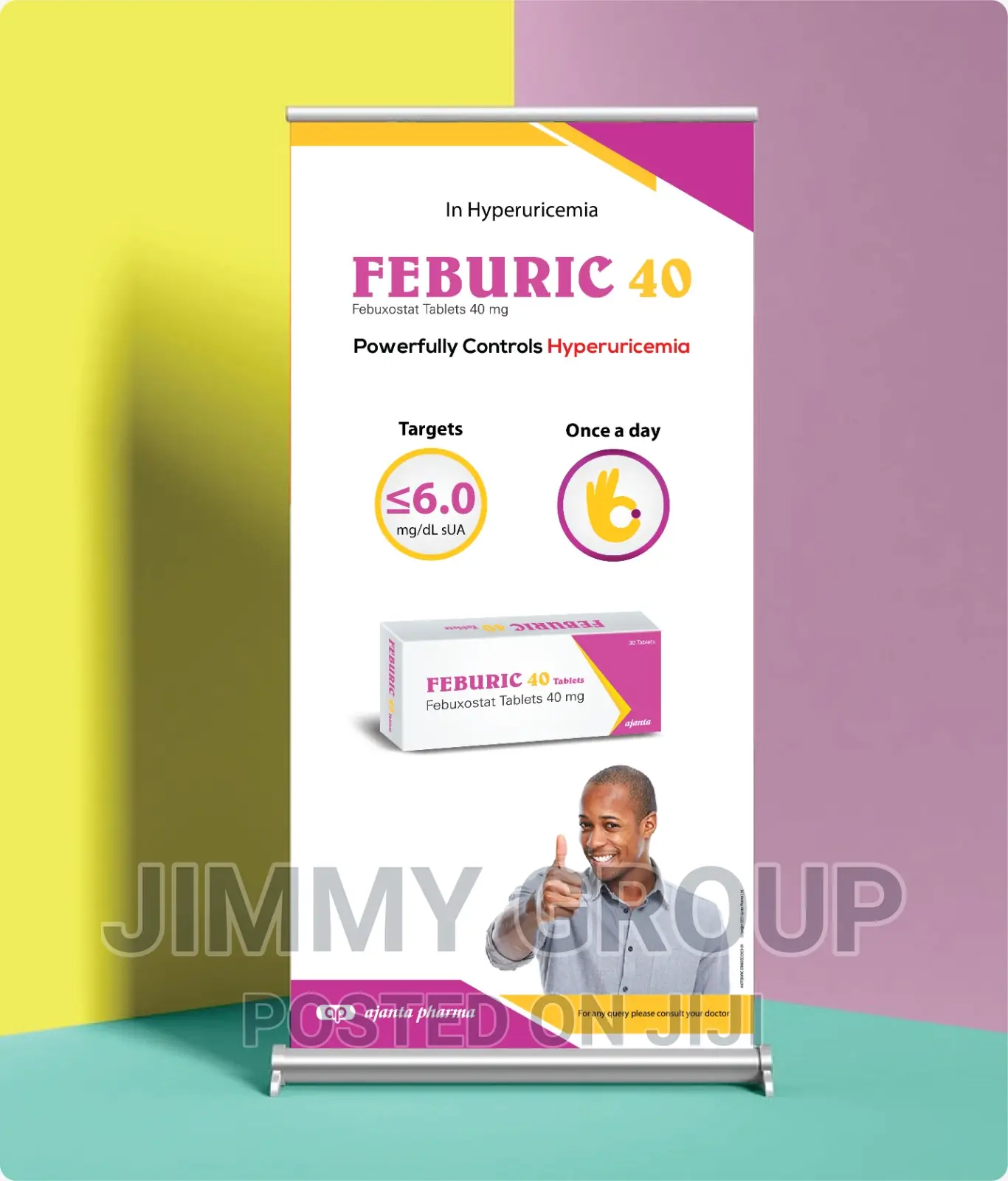 BROADBASE Roll Up, Pull Up, Roller Banner